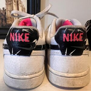 Nike Wmns Court Vision Low 'White Multi Swoosh'